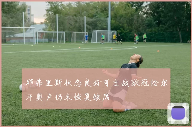 邓弗里斯状态良好可出战欧冠恰尔汗奥卢仍未恢复缺席